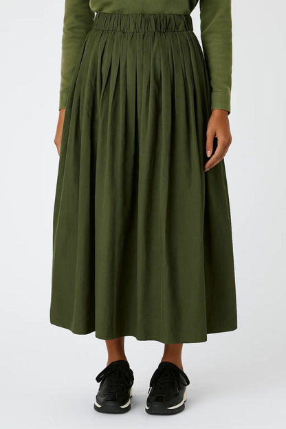 Classic Knee Length Flared Skirt