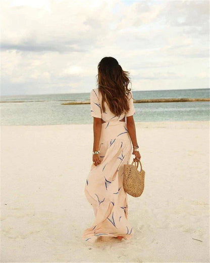 Sexy Low Cut Bodycon Waist Dress