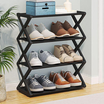 Space Saving 4 Tier Shoe Organizer - Luxivelle