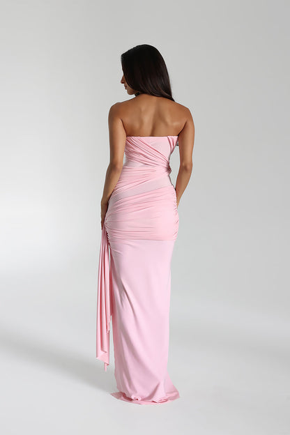 Elegant Sleeveless Floor Length Dress