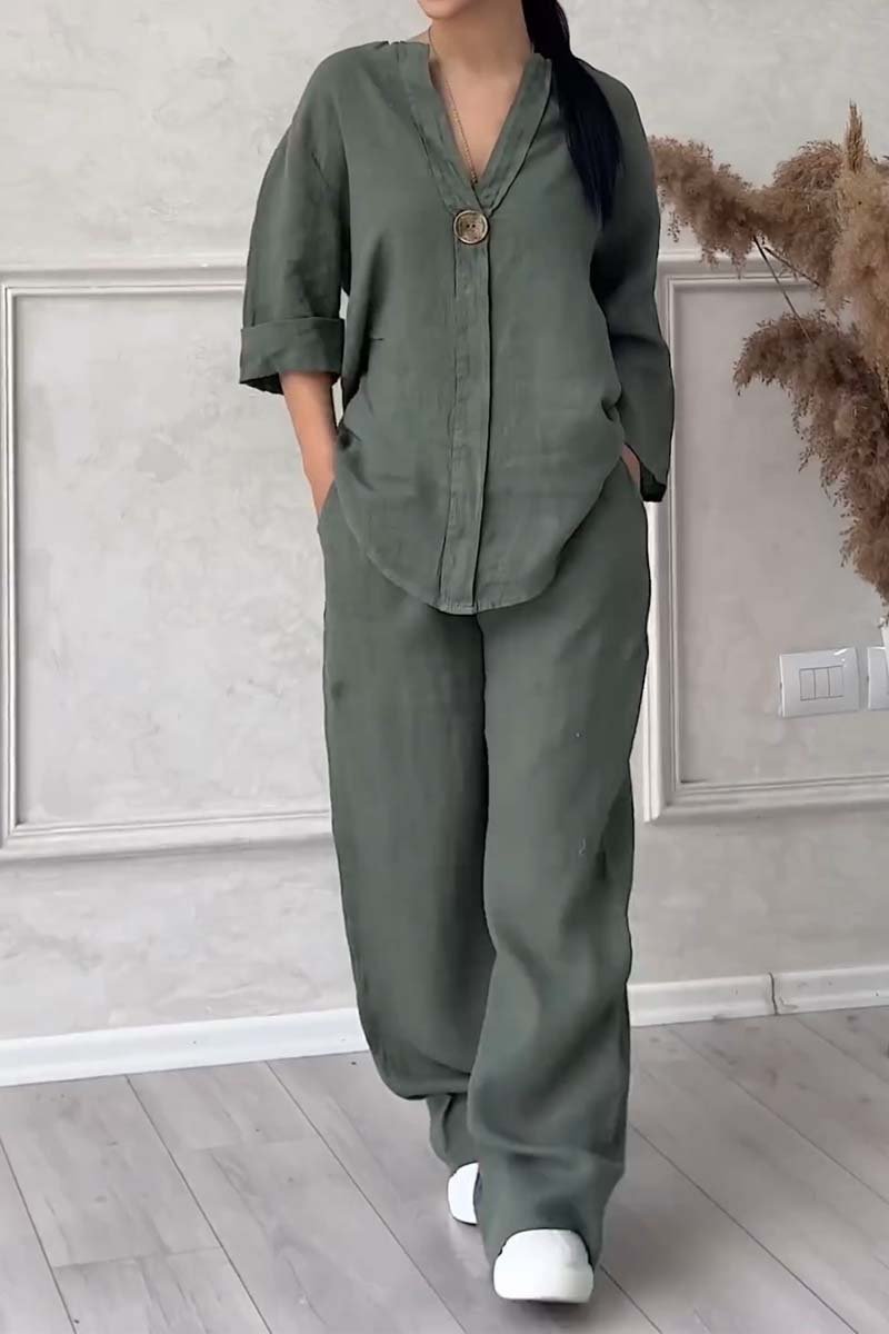 Cozy Women's 2-Piece Loungewear Set for Daily Relaxation