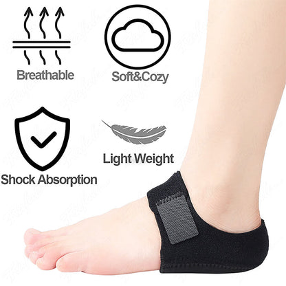 Soft Heel Grips with Airy Pads