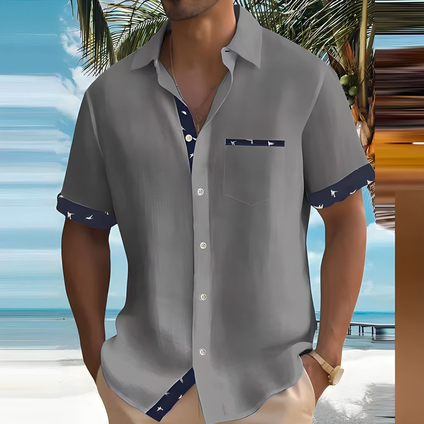 Variant image for Lukas | Men's Shirt-19