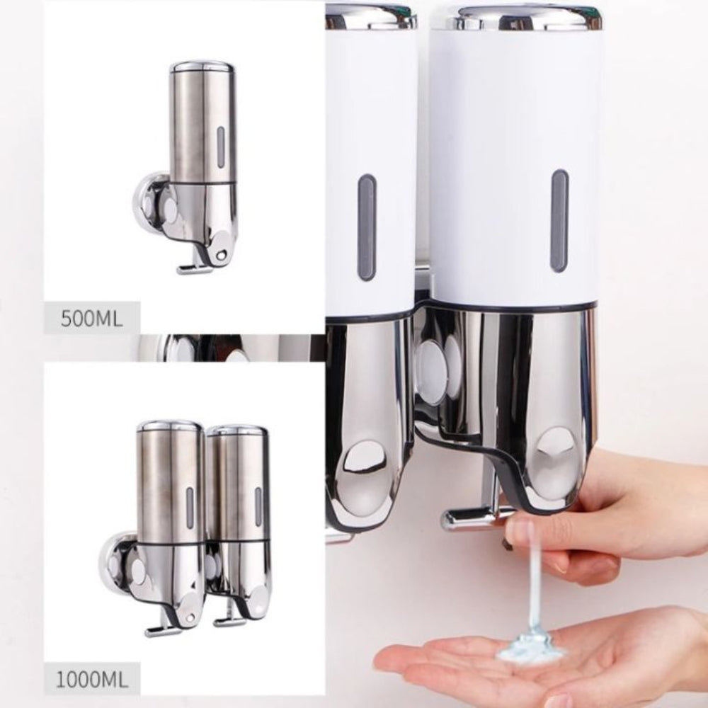 Easy Mount Soap Dispenser for Bathroom - Luxivelle
