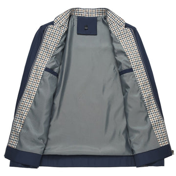 Waterproof Men's Zip Up Coat with Pockets