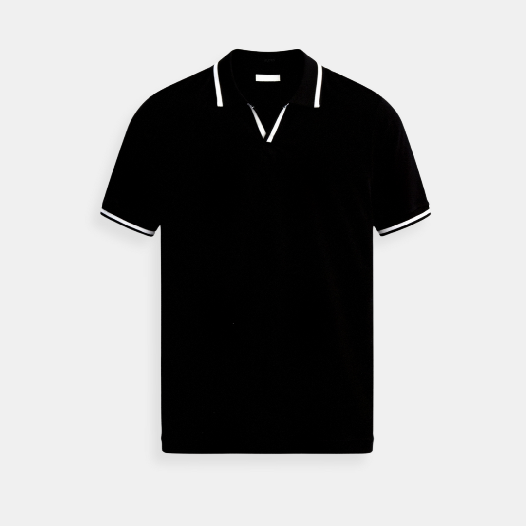 Classic Fit Short Sleeve Polo Shirt for Men