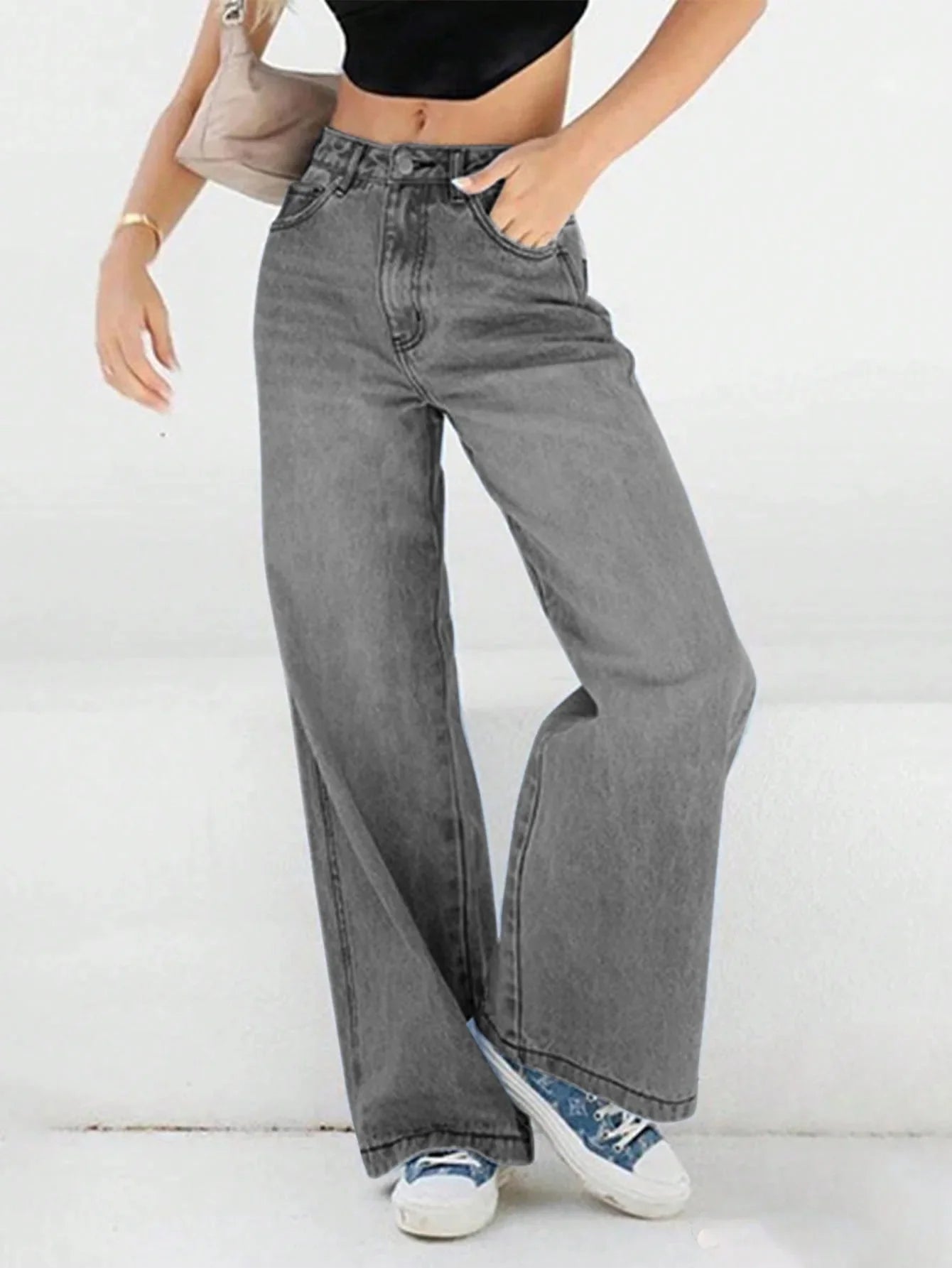 Nadine | High waist baggy jeans