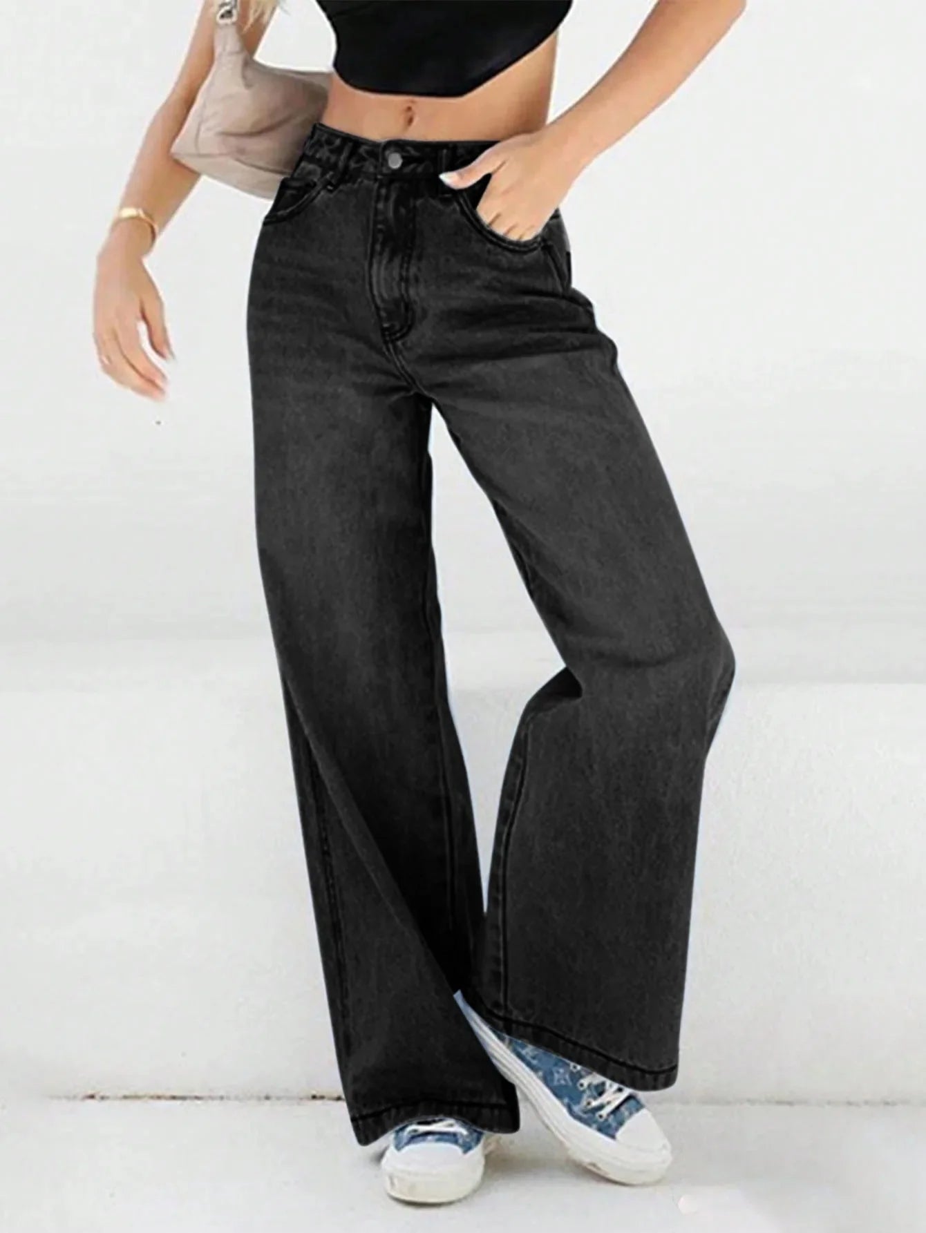 Nadine | High waist baggy jeans