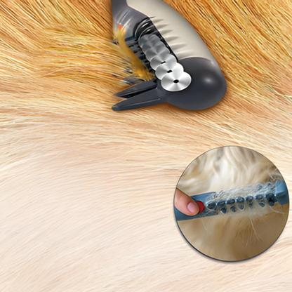 Easy Use Pet Detangling Brush for Cats and Dogs