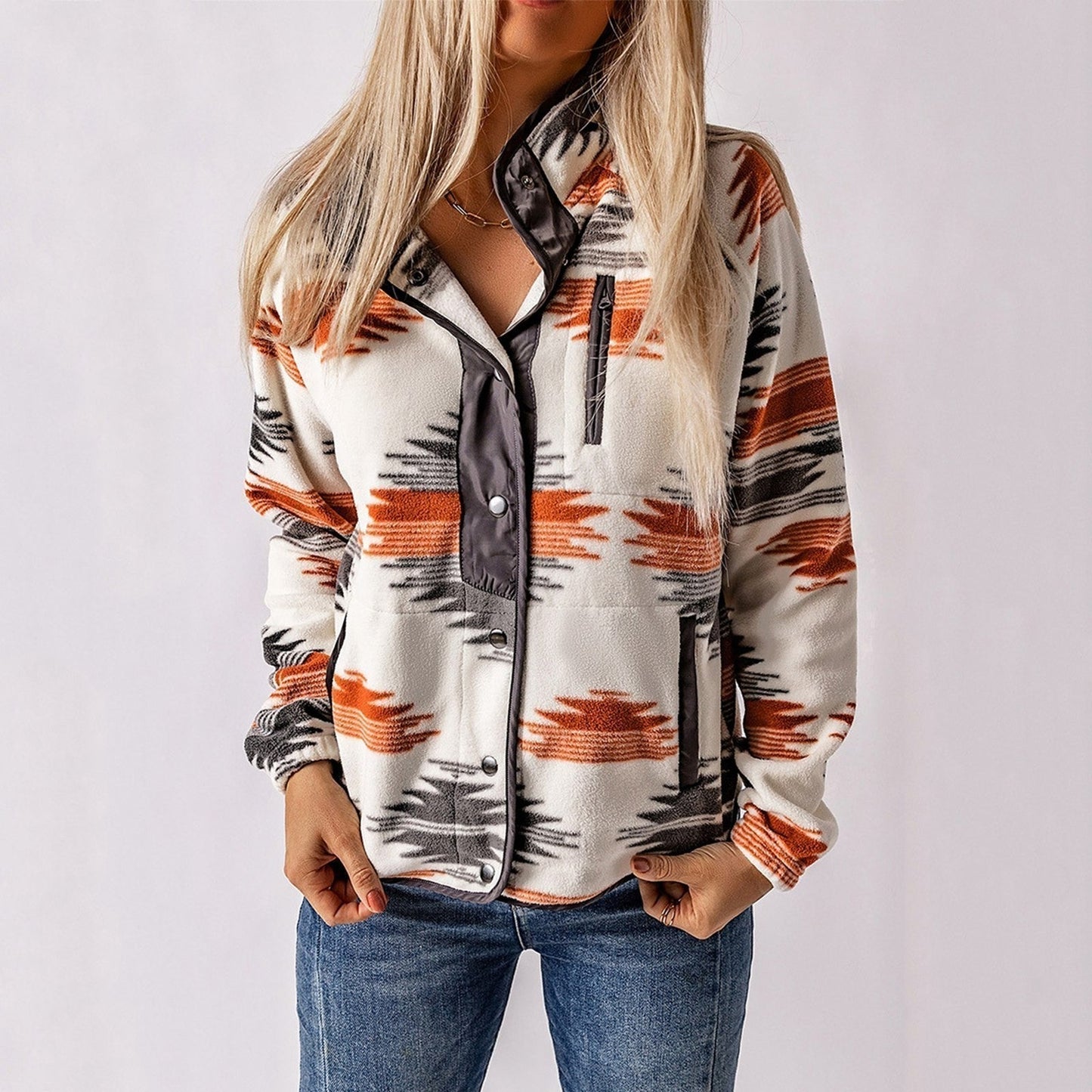 Soft Women's Fleece Jacket for Daily Wear