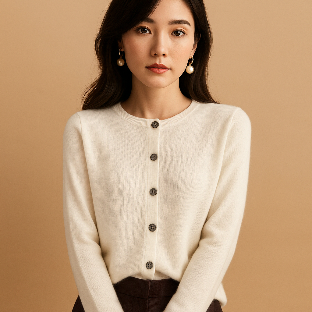 Classic Open Front Women's Cardigan Sweater