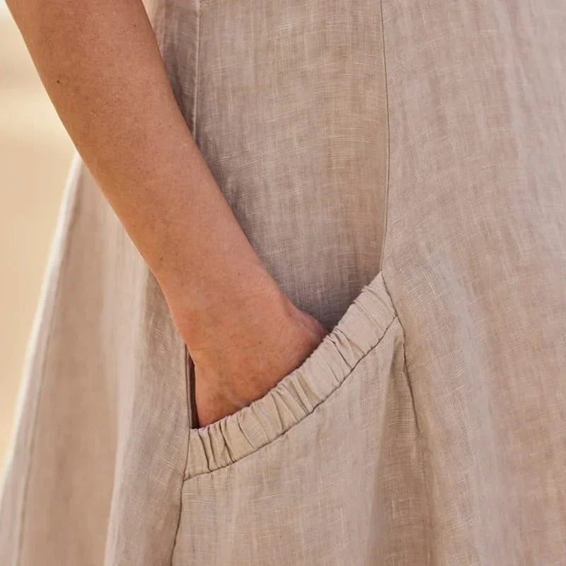 Natasha | Elegant & Casual Linen Dress 6