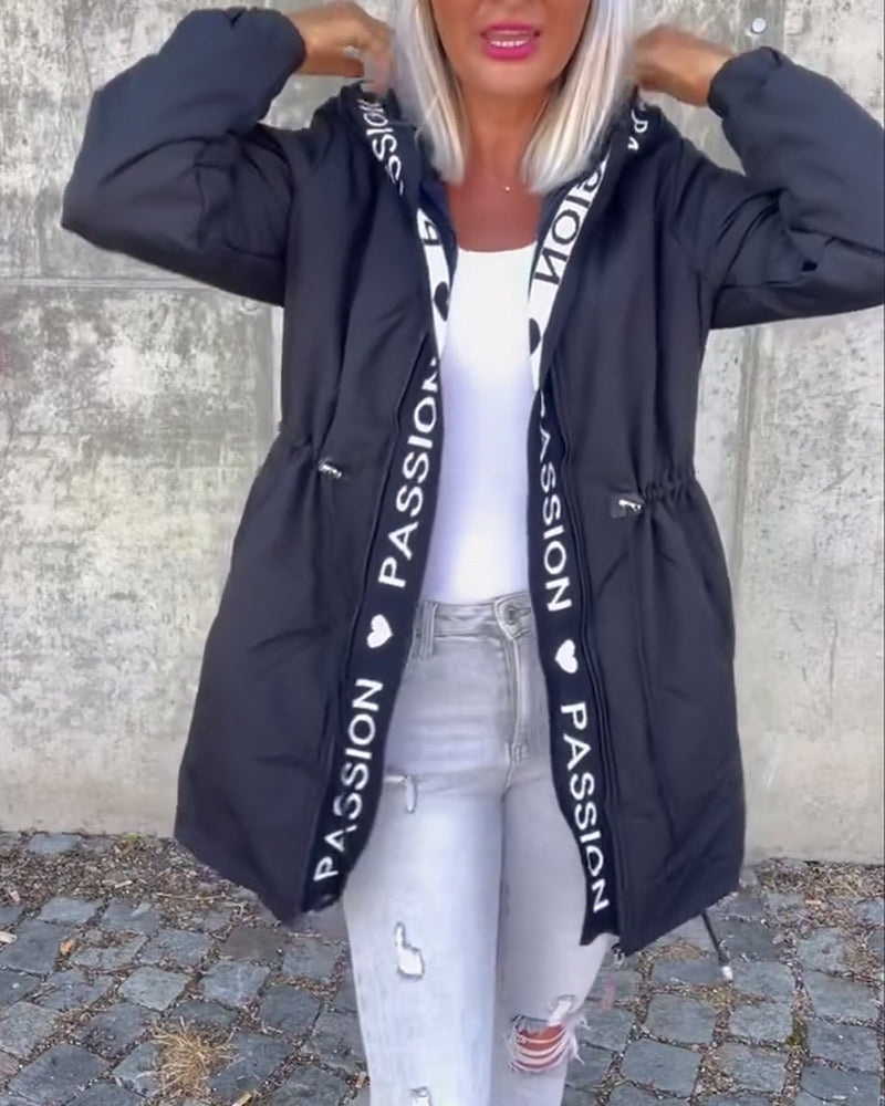 Timeless Zip Up Women's Coat