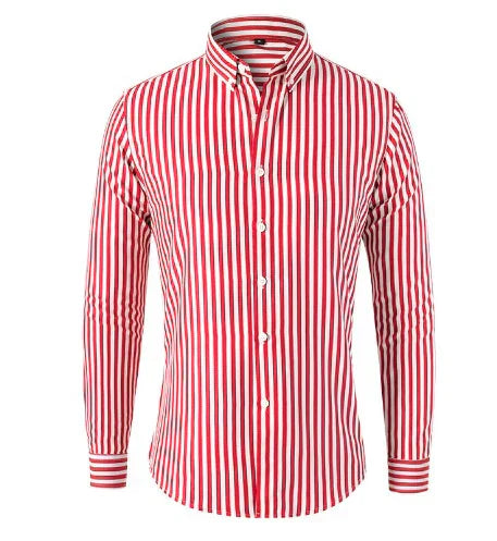 Nathono | Striped Slim Fit Shirt