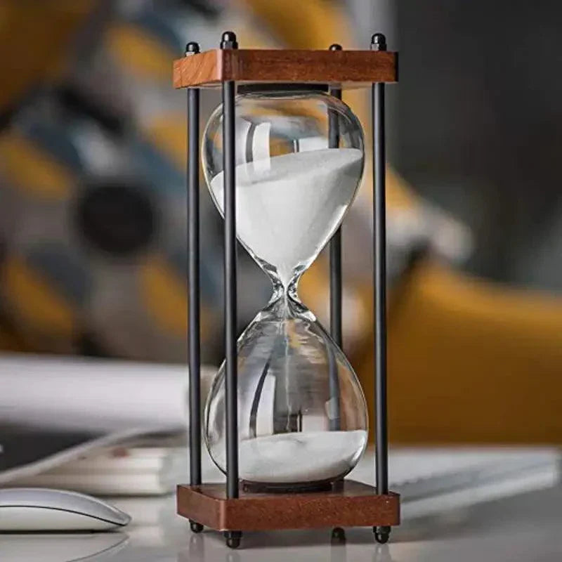Classic Hourglass Sand Timer for Home Office Decor