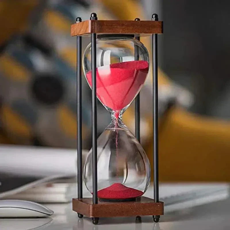 Classic Hourglass Sand Timer for Home Office Decor