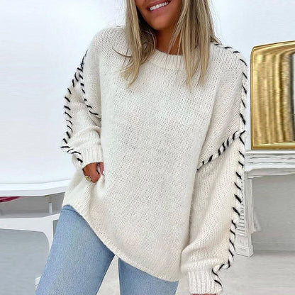 Soft Knitted Winter Sweater | Chic Casual Style