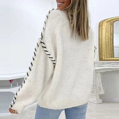 Soft Knitted Winter Sweater | Chic Casual Style