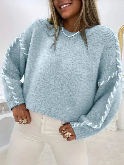 Soft Knitted Winter Sweater | Chic Casual Style