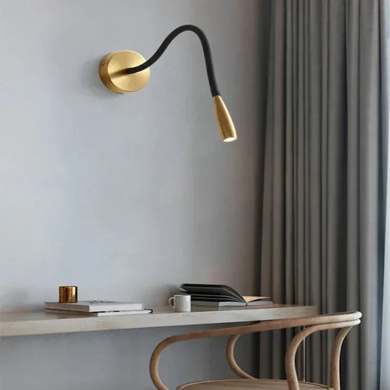 Flexible Swing Arm Wall Lamp