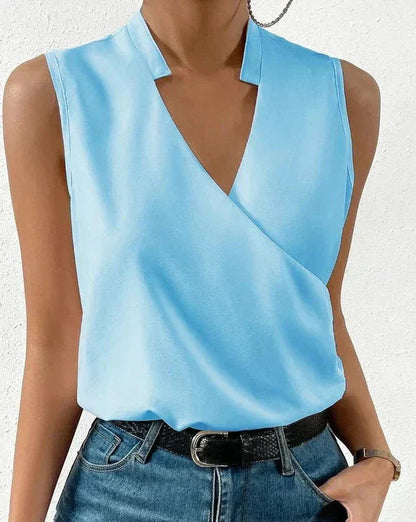 Chic Tank Top Blouse for Ladies