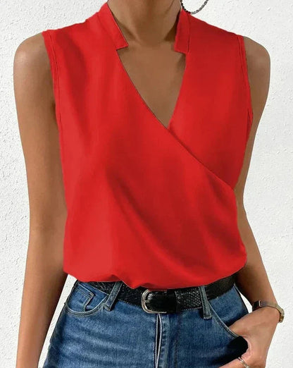 Chic Tank Top Blouse for Ladies