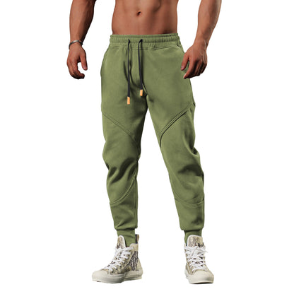 Elastic Waist Running Pants for Men