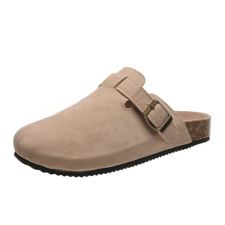 Natural Cork Footbed Summer Sandals - Luxivelle