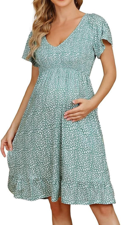 Comfortable Pregnancy Summer Dress