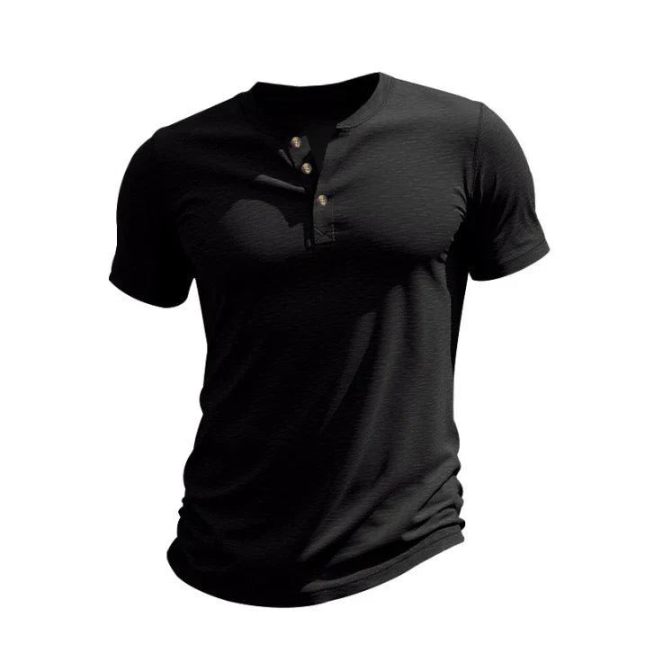 Casual Breathable Short Sleeve Men's Shirt - Luxivelle