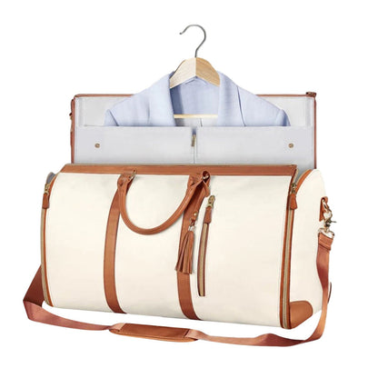 Large Wheeled Suitcase with Multiple Pockets