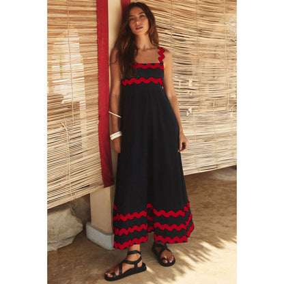 Summer Floral Tank Maxi Dress
