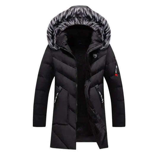 Warm Quilted Puffer Coat for Men - Luxivelle