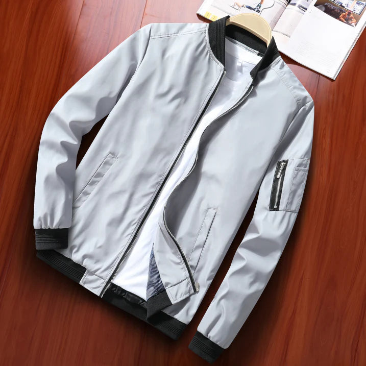 Classic Zip Front Mens Jacket