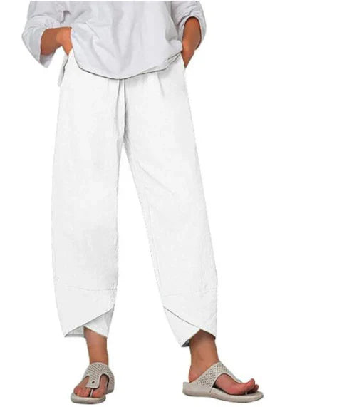 Casual Fit Womens Trousers with Simple Style