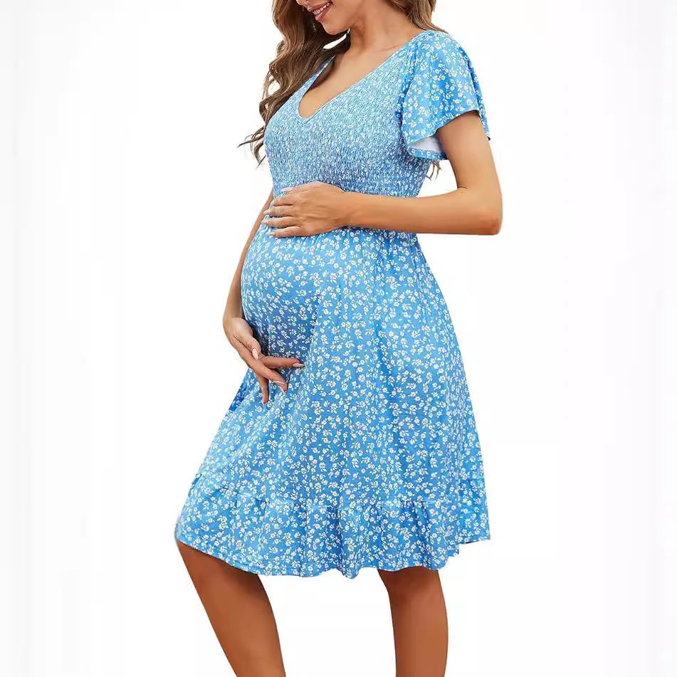 Comfortable Pregnancy Summer Dress
