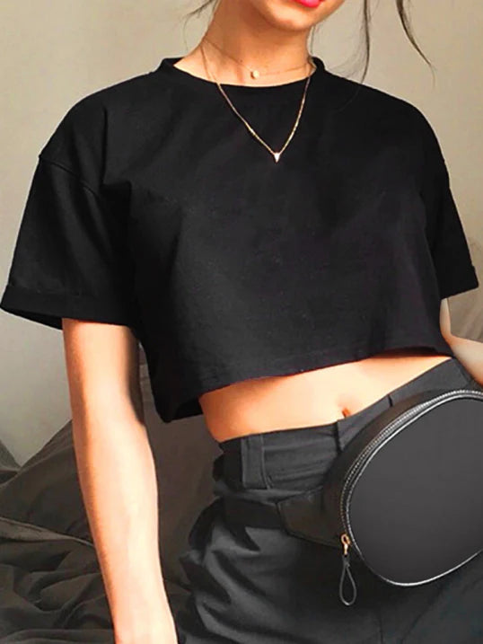 Ladies' Vintage Short Sleeve Tee - Luxivelle