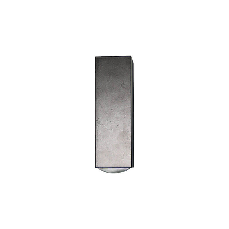 Weatherproof LED Exterior Wall Lamp – Silver Aluminium Light