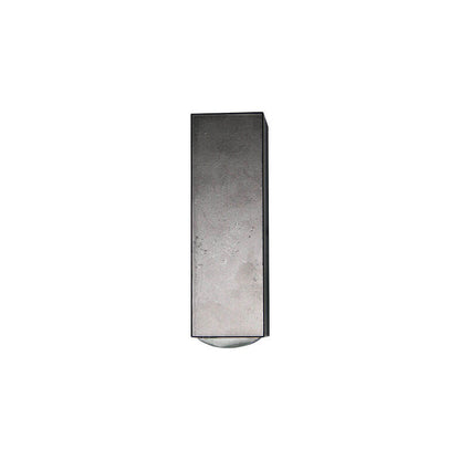 Weatherproof LED Exterior Wall Lamp – Silver Aluminium Light