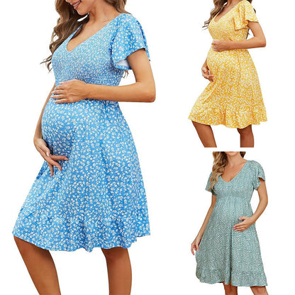 Comfortable Pregnancy Summer Dress