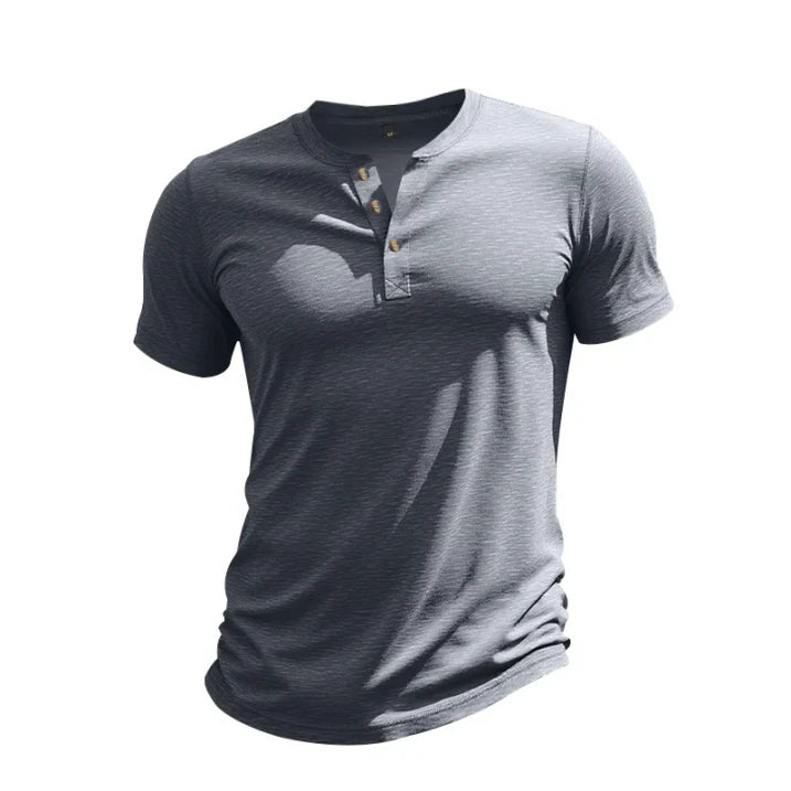 Casual Breathable Short Sleeve Men's Shirt