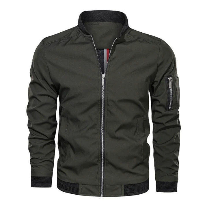 Classic Zip Front Mens Jacket