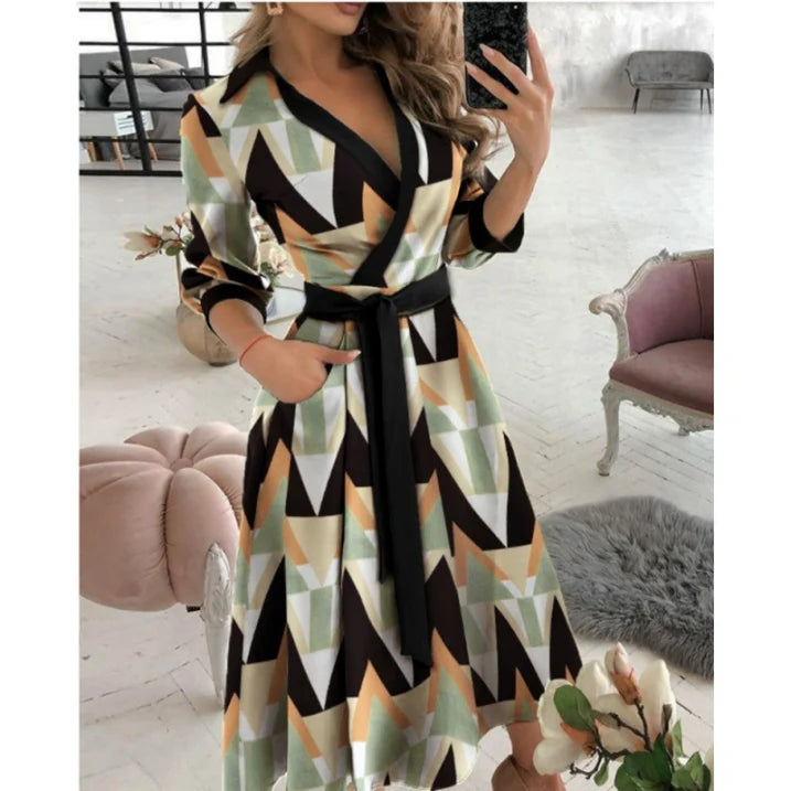 Flattering Fit Knee Length Dress