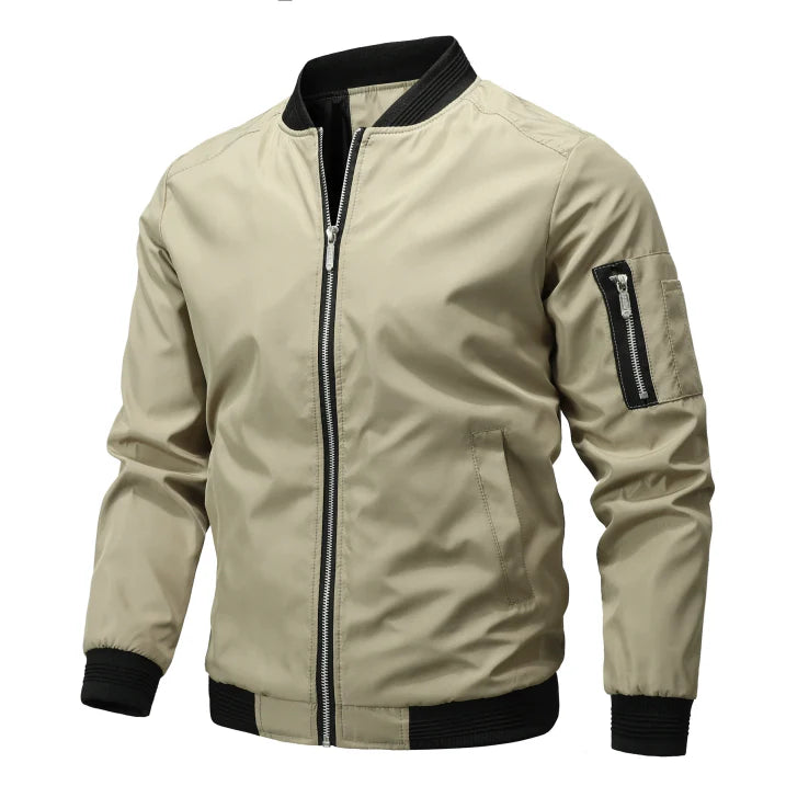 Classic Zip Front Mens Jacket