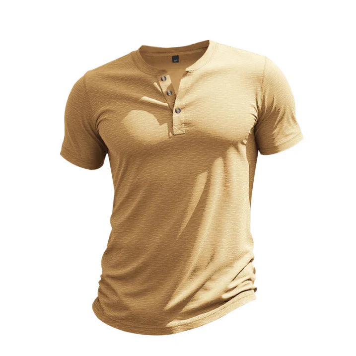 Casual Breathable Short Sleeve Men's Shirt
