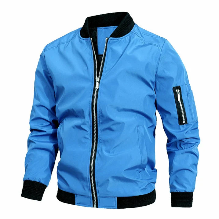 Classic Zip Front Mens Jacket