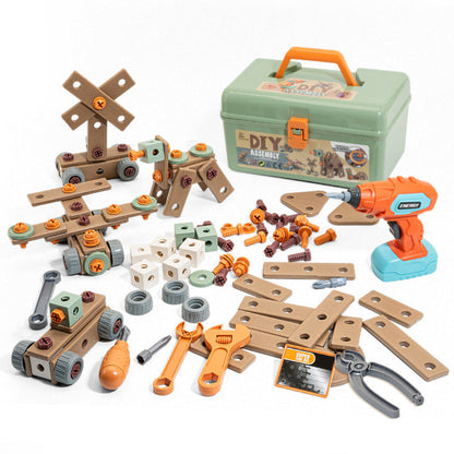 Fun Kids Tool Kit for Pretend Play - Luxivelle