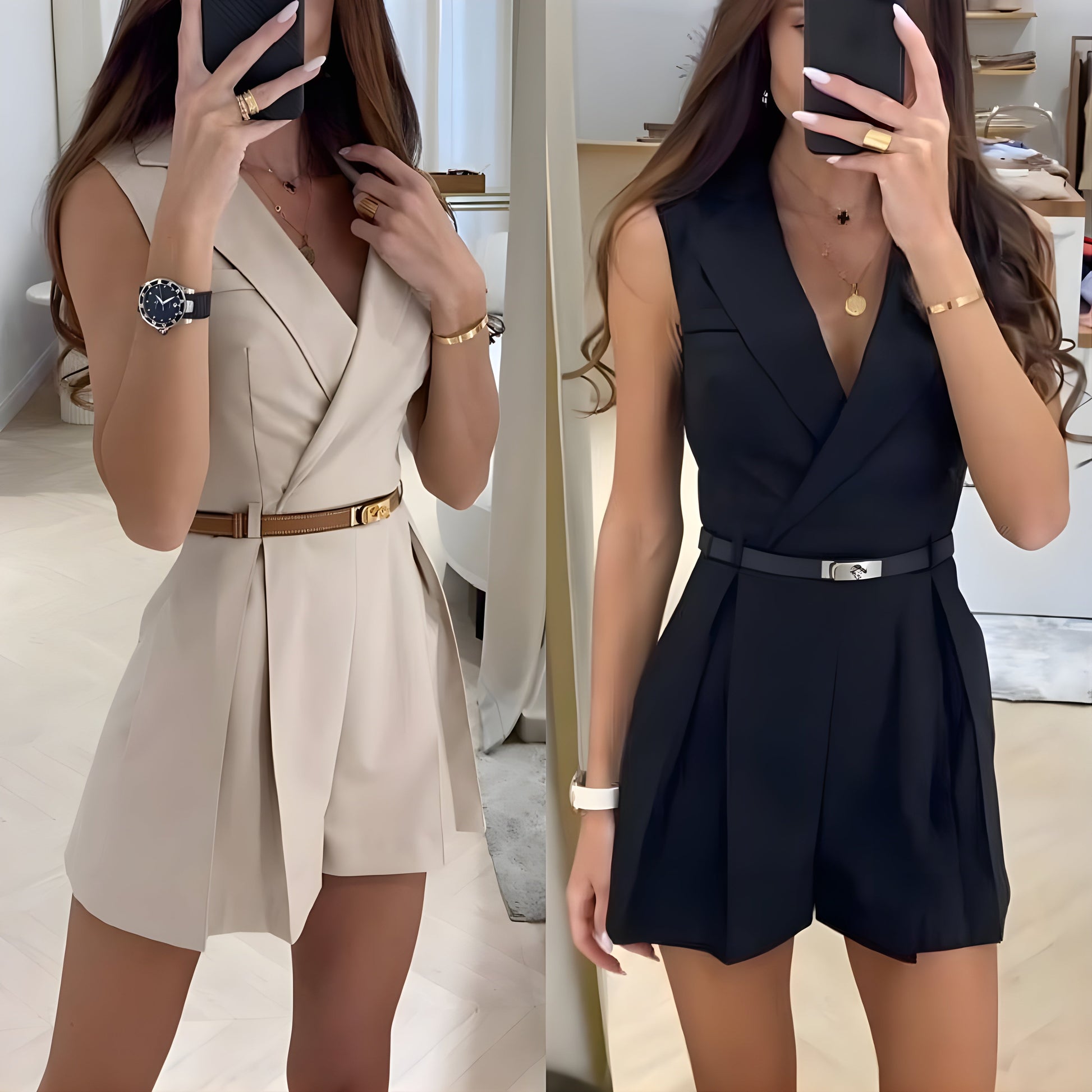 Claudia Jumpsuit Women – Elegant Sleeveless Design, Versatile Style-4