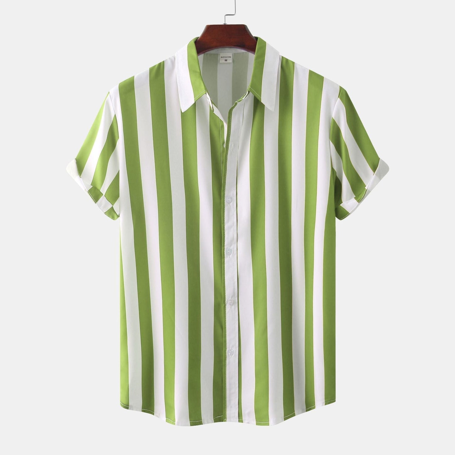 Classic Striped Men's Dress Shirt