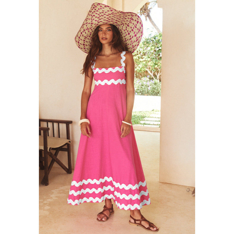 Summer Floral Tank Maxi Dress